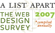 Web design survey